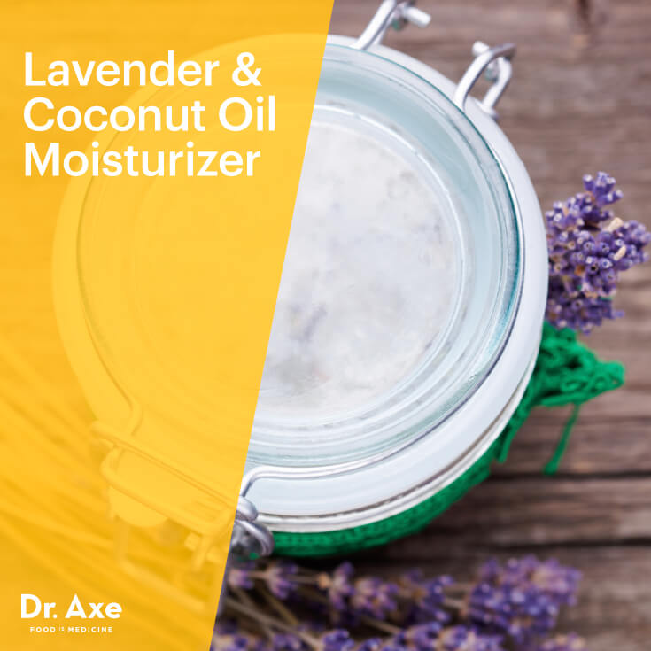 Lavender & Coconut Oil Moisturizer for Dry Skin